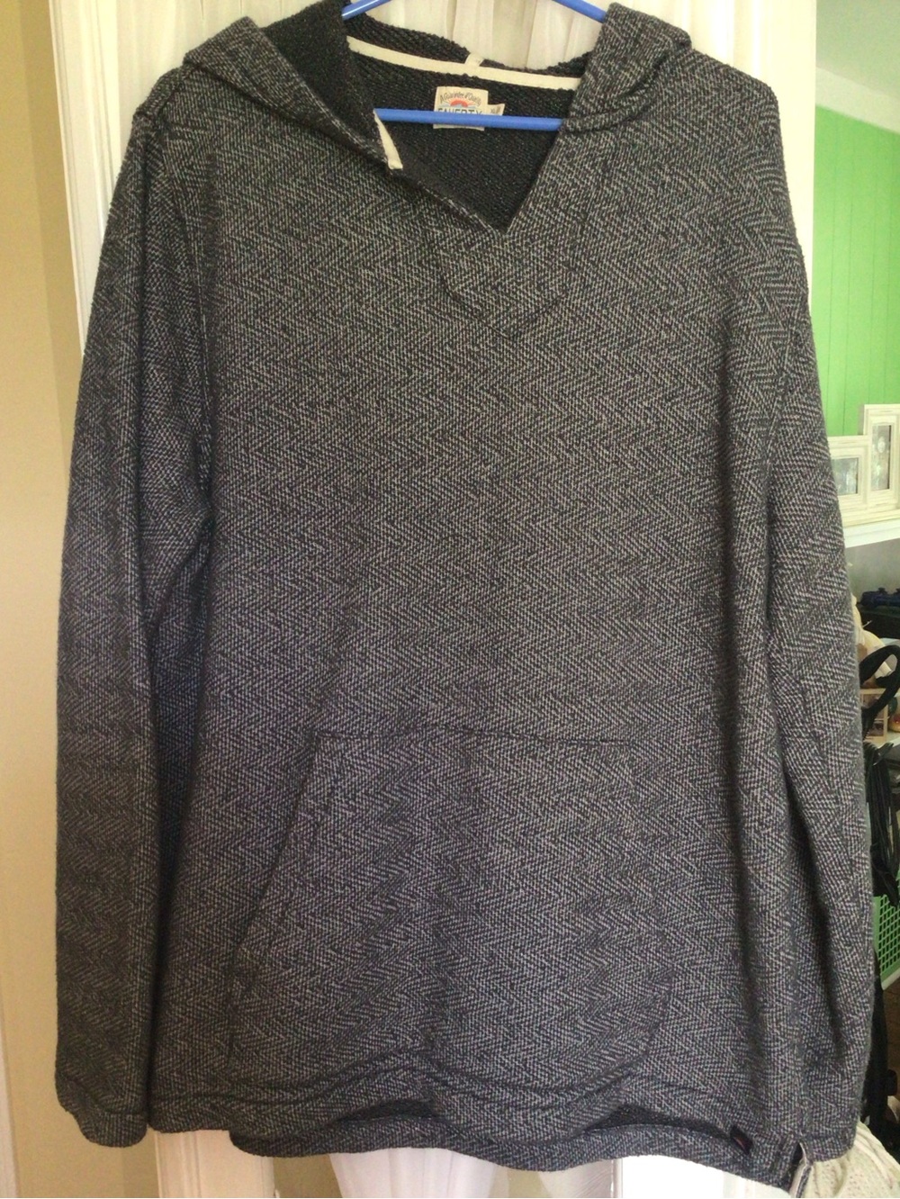 Faherty granite Beach Terry Hoodie XL